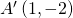 A'\left(1,-2\right)
